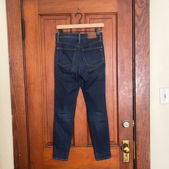 Madewell 10” High Rise Skinny Jeans, Danny Wash TENCEL edition, 26 - Picture 2 of 6